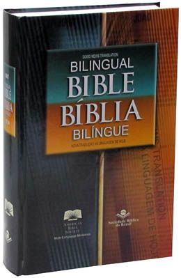 BIBLIA BILÍNGUE PORTUGUES/INGLES NTLH CAPA DURA.