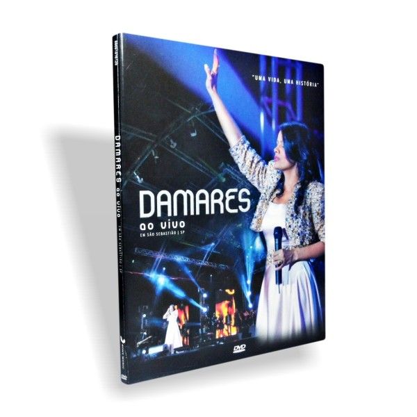 DVD DAMARES-AO VIVO-SÃO SEBASTIÃO