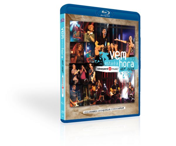 BLU-RAY VINEYARD MUSIC VEM ESTA É A HORA