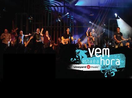 CD VINEYARD MUSIC-VEM,ESTA É A HORA-AO VIVO